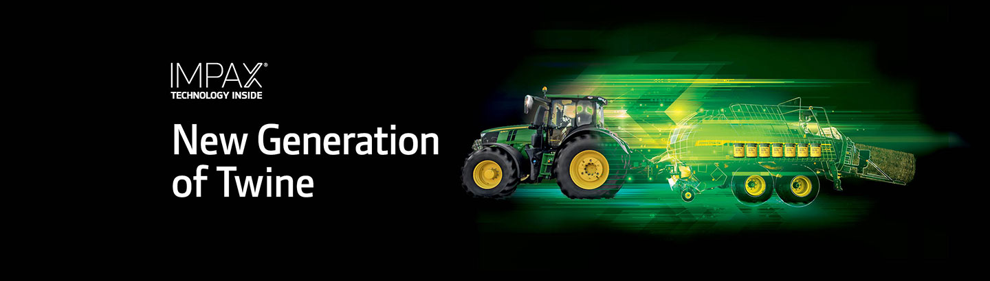 John Deere XtraTwine with Impax® technology Top Banner