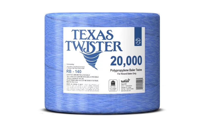 Texas Twister 20000 140 Plastic Twine Blue